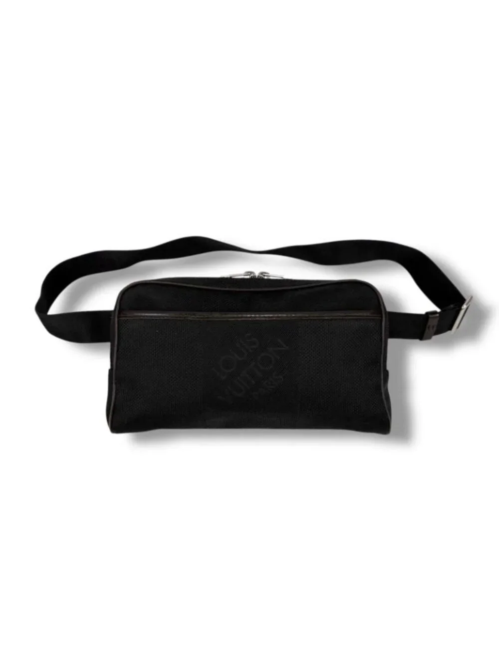 Louis Vuitton Crossbody Bag Shoulder Damier Geant Acrobat Canvas Black - Picture 2 of 12